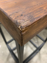 Load image into Gallery viewer, Debby Bar & Counter Stool Wood/Black Frame 338CDR