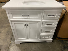 Load image into Gallery viewer, Kingon 36" Single Bathroom Vanity White