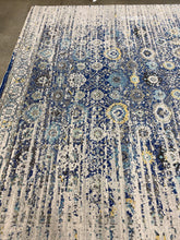 Load image into Gallery viewer, Pasargad PRC-5586N 10X14 Chelsea Design Loom Rug, Navy/Ivory Multi(1699RR)