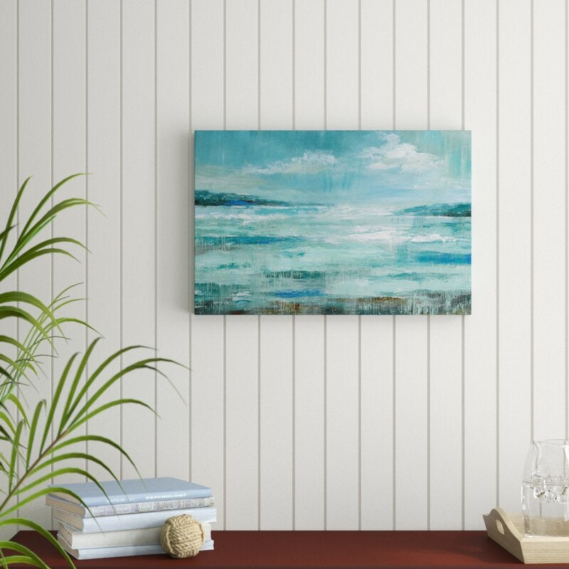 'Isle Inlet' - Picture Frame Print on Canvas - #103CE
