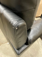 Load image into Gallery viewer, Gaenside Faux Leather 81" Wide Pillow Top Arm Sofa Black