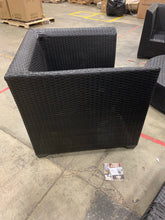 Load image into Gallery viewer, *AS IS* Camak 8 Piece rattan Sectional (Missing cushions and 2 drink holder inserts!)