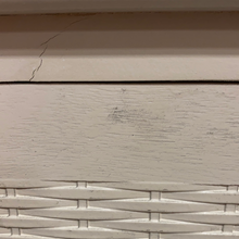 Load image into Gallery viewer, Landers 3 Drawer Console Table Distressed White