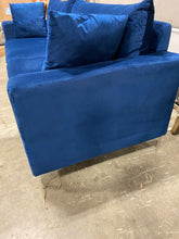 Load image into Gallery viewer, Vera Velvet Sofa Navy
