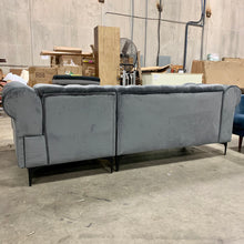 Load image into Gallery viewer, Lora 97" Wide Velvet Right Hand Facing Sofa & Chaise