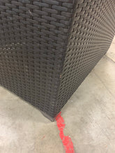 Load image into Gallery viewer, *AS IS* Camak 8 Piece rattan Sectional (Missing cushions and 2 drink holder inserts!)