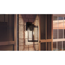 Load image into Gallery viewer, Kaylie Earth Black 1 - Bulb Outdoor Wall Lantern #93HW