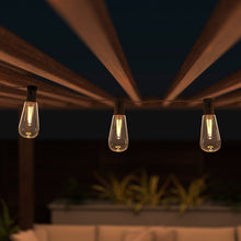 Load image into Gallery viewer, Alessia 14.5' Outdoor LED Solar Powered 10 - Bulb Standard String Light 281DC