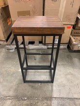 Load image into Gallery viewer, Debby Bar & Counter Stool Wood/Black Frame 338CDR