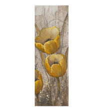 Load image into Gallery viewer, &#39;Ochre Tulips I&#39; Acrylic Painting Print on Wrapped Canvas 245 DC
