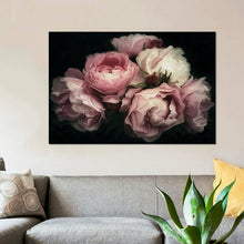Load image into Gallery viewer, 'Vintage Posy' Graphic Art Print on Canvas AS IS(1570)