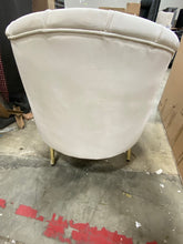 Load image into Gallery viewer, Lilo Velvet 88" Flared Arm Sofa Cream