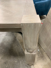 Load image into Gallery viewer, Extendable Solid Wood Dining Table Gray Natural