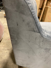 Load image into Gallery viewer, Chi 57.87" Wide Velvet Sofa & Chaise Gray Velvet