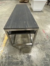 Load image into Gallery viewer, 72 Inch Cabinet base for Columbia Cabinets in Satin Nickel