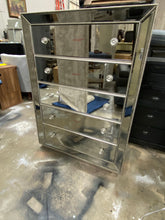 Load image into Gallery viewer, Acuna 5 Drawer Bedroom Chest Silver