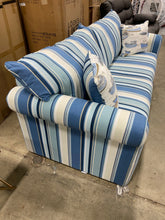 Load image into Gallery viewer, Corette Rolled Arms Sleeper Westpod Blue AS IS