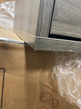 Load image into Gallery viewer, End Table with Storage Gray *AS IS #1809HW