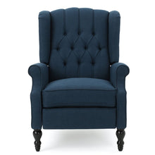 Load image into Gallery viewer, Leonie Manual Recliner Dark Blue 155CDR