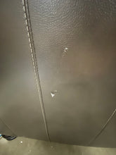 Load image into Gallery viewer, Stegall Genuine Leather 89" Rolled Arm Sofa Dark Gray