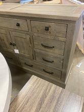 Load image into Gallery viewer, Arthurs 9 Drawer Combo Dresser Weathered Gray
