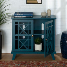 Load image into Gallery viewer, Matheus 2 Door Accent Cabinet Teal Blue(2812RR)