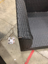 Load image into Gallery viewer, *AS IS* Camak 8 Piece rattan Sectional (Missing cushions and 2 drink holder inserts!)