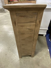 Load image into Gallery viewer, Claire 70" Wide Acacia Wood Sideboard Weathered Gray