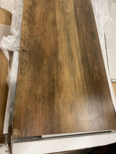 Load image into Gallery viewer, 58 in. White Barn Door TV Stand for TVs up to 65 in.