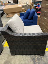 Load image into Gallery viewer, Kathy Ireland Homes & Gardens River Brook Patio Sectional with Cushions #AD327-OB