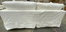 Load image into Gallery viewer, Clausen 93" Recessed Arms Sofa Classic Bleach White