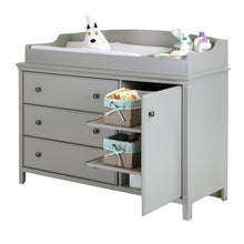 Load image into Gallery viewer, Cotton Candy Changing Table Soft Gray(301)
