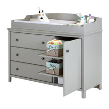 Load image into Gallery viewer, Cotton Candy Changing Table Soft Gray(301)