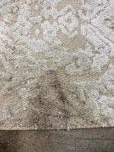 Load image into Gallery viewer, Geometric Print Semi Shag Area Rug Beige/Ivory 8' x10' AS IS (2222RR)