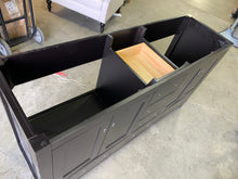 Load image into Gallery viewer, Furlow 60" Double Bathroom Vanity Espresso (base only)