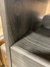 Load image into Gallery viewer, End Table with Storage Gray *AS IS #1809HW
