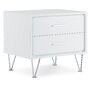 Load image into Gallery viewer, Wolfe 2 Drawer Nightstand White (Set of 2) #105HW