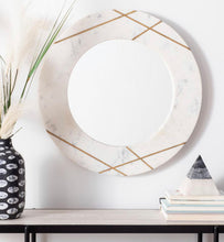 Load image into Gallery viewer, Hale 22.5 in. X 22.5 in. Marble Framed Mirror #542HW
