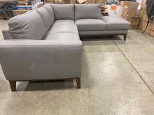 Load image into Gallery viewer, Bailey 97" Wide Genuine Leather Sofa & Chaise