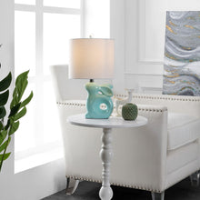 Load image into Gallery viewer, Ruby Rabbit 19 in. Seafoam Table Lamp (SB774)