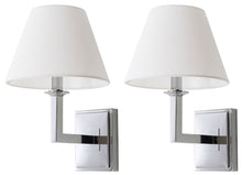 Load image into Gallery viewer, Safavieh Pauline 1-Light Wall Sconce in Chrome (Set of 2) 481CDR