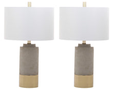 Load image into Gallery viewer, 24" Bron Table Lamp Gray - Set of 2 (SB757)