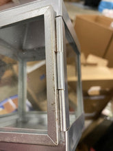 Load image into Gallery viewer, 8" H x 4" W x 4" D Metal Lantern