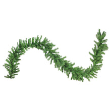 Load image into Gallery viewer, 100&#39; x 12&quot; Green Commercial Length Canadian Pine Artificial Christmas Garland - Unlit

