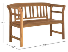 Load image into Gallery viewer, Porterville 19.7-in W x 31.1-in L Natural Bench (SB725)