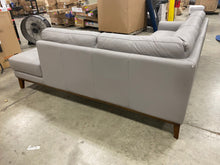 Load image into Gallery viewer, Bailey 97" Wide Genuine Leather Sofa & Chaise