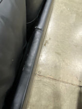 Load image into Gallery viewer, Aberdale 109" Wide Faux Leather Right Hand Facing Corner Sectional with Ottoman