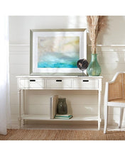Load image into Gallery viewer, Landers 3 Drawer Console Table Distressed White