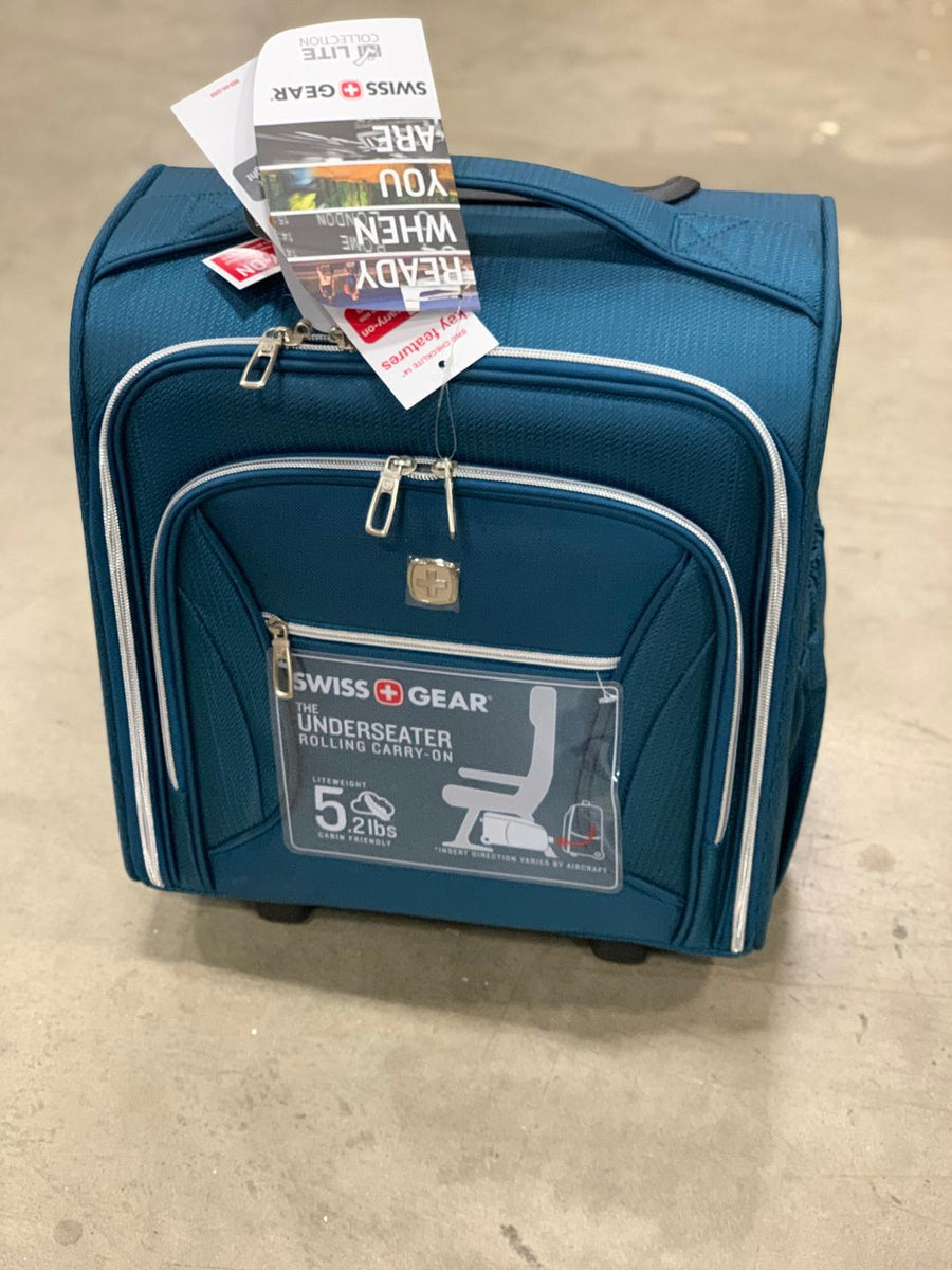 SWISSGEAR 16" Checklite Underseat Carry On Suitcase Salvage & Co Fishers