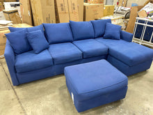 Load image into Gallery viewer, 110" Wide Sofa & Chaise